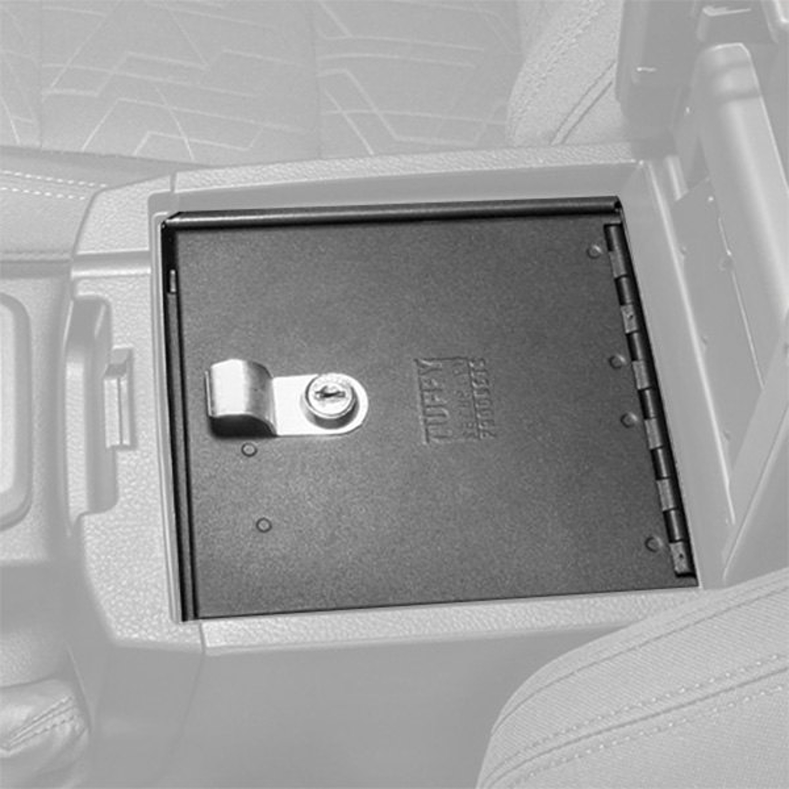 Tuffy 324-01 Black Steel Security Console Insert Safe Storage for Toyota Tacoma